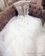 White Long Prom Dress, Wedding Dress