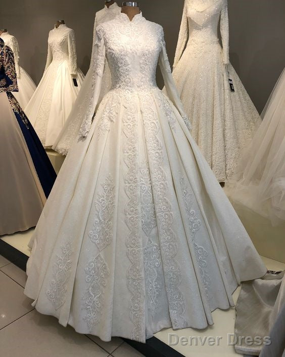 White Long Wedding Dress Prom Dress