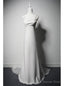 White Mermaid Spaghetti Straps Wedding Dresses