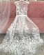 White Prom Dresses Long Formal Wedding Gowns