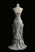 White Retro Fashion Elegant Long/Short Lace Homecoming Dress Prom Dresses Prom Gowns