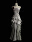 White Retro Fashion Elegant Long/Short Lace Homecoming Dress Prom Dresses Prom Gowns