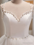 White Tulle Short Prom Dresses, Cute White Puffy Homecoming Dresses