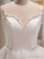 White Tulle Short Prom Dress, Cute White Puffy Homecoming Dresses