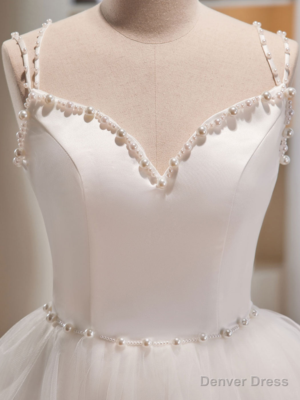 White Tulle Short Prom Dress, Cute White Puffy Homecoming Dresses