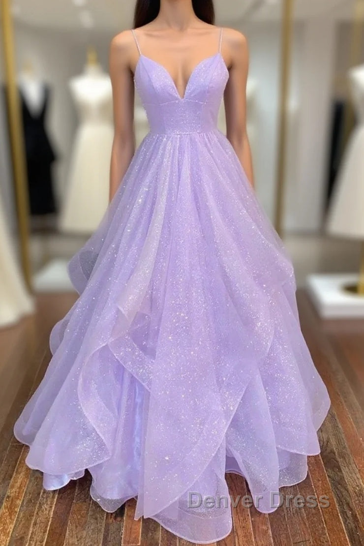 Wholesale Ball Gowns A Line Prom Dress Sparkle & Shine Dresses Prom Wedding Prom Floor Length Sleeveless Sweetheart Tulle Backless With Pleats Ruffles Main image