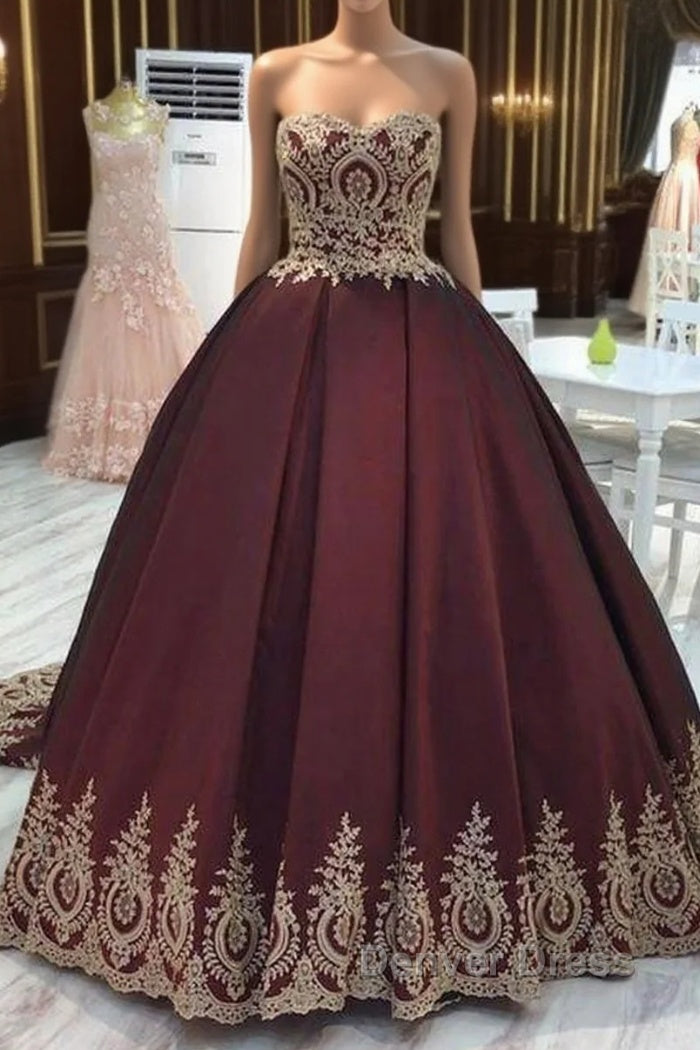 Wine Red Wedding Dresses,Burgundy Wedding Gowns Prom Dresses Main image