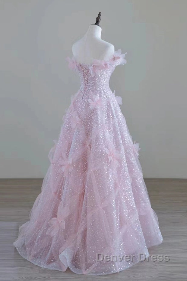 Women High Feeling Pink Fairy Prom Dresses Long Party Dresses Secondary image