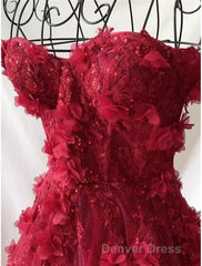 A-Line Prom Dresses Elegant Dresses Formal Sweep / Brush Train Sleeveless Sweetheart Tulle with Pleats Sequin Appliques
