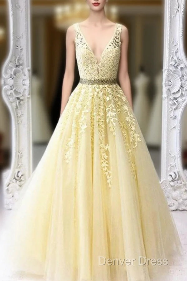 Yellow Prom Dresses  Formal Dresses, Evening Dresses, Dance Dresses