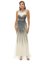 Prom Dresses, 2024 ärmlös promklänning, formella klänningar på golvlängd