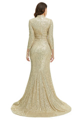 Long Prom Dresses, Full Sleeve Dresses, Party Dress, 2023 Formal Gowns