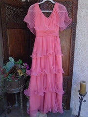 Pink Prom Dress Women Sexy Dresses Elegant Party Dress