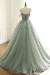 Romantic Tulle Long Ball Gown