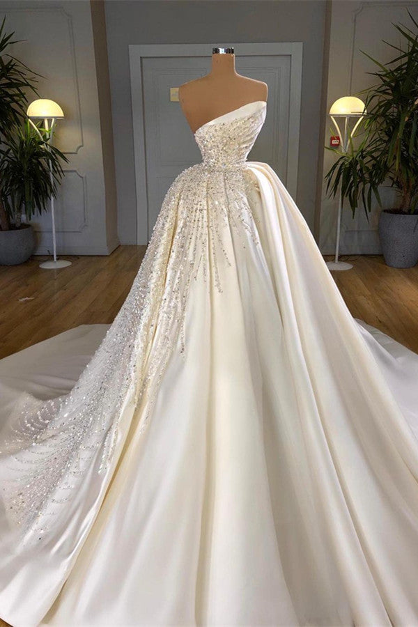 Amazing Ball Gown Wedding Dress Outfits For Women With Crystals Online