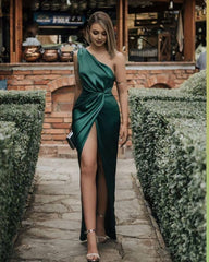 Long Prom Dresses Green Evening Dresses