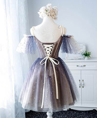 Cute Tulle Short Prom Dress Outfits For Girls, Cute Tulle Homecoming Dress