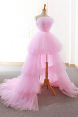 Pink tulle long prom Dress Outfits For Girls,Best evening Dress Outfits For Girls,evening gowns,Party dresses