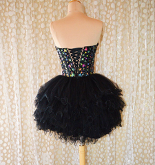 New Arrival Short Beading Beauty Sweetheart Real Made Real Made Homecoming Dresses