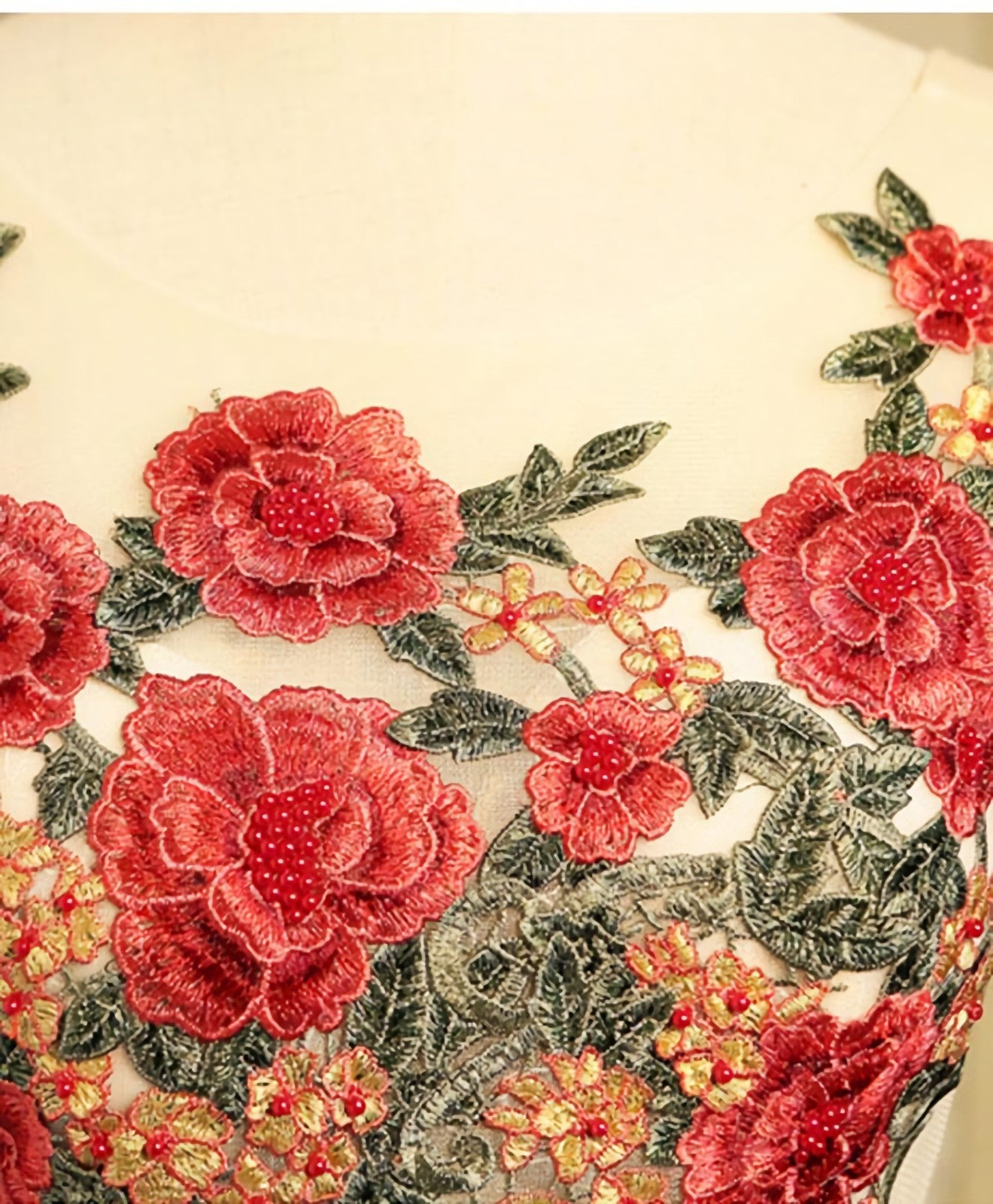 Cute A Line Lace Short Prom Dress Homecoming Dress Secondary image