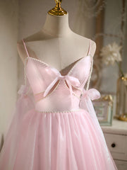 Short Pink Beaded Prom Dresses For Black girls For Women, Short Pink Beaded Formal Homecoming Dresses