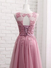 Short Pink Lace Prom Dresses For Black girls For Women, Short Pink Lace Graduation Homecoming Dresses