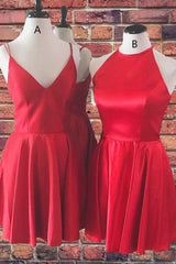 Simple Short Red Homecoming Dresses For Black girls For Women,Cocktail Dresses For Black girls Classy